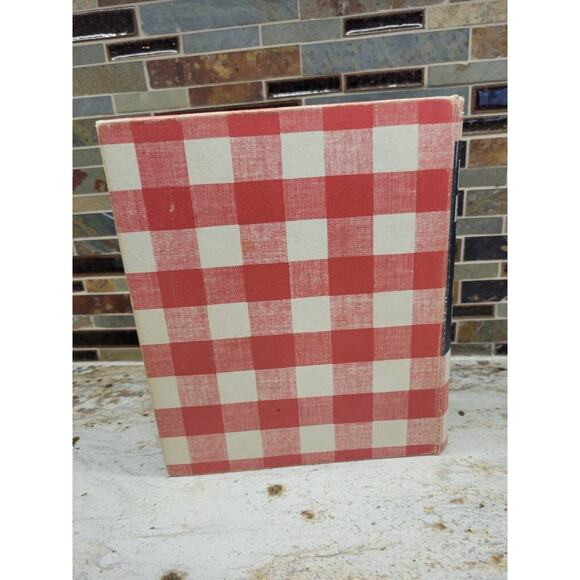Vintage Better Homes and Gardens New Cookbook, Red Plaid Binder Tabbed - Picture 5 of 9